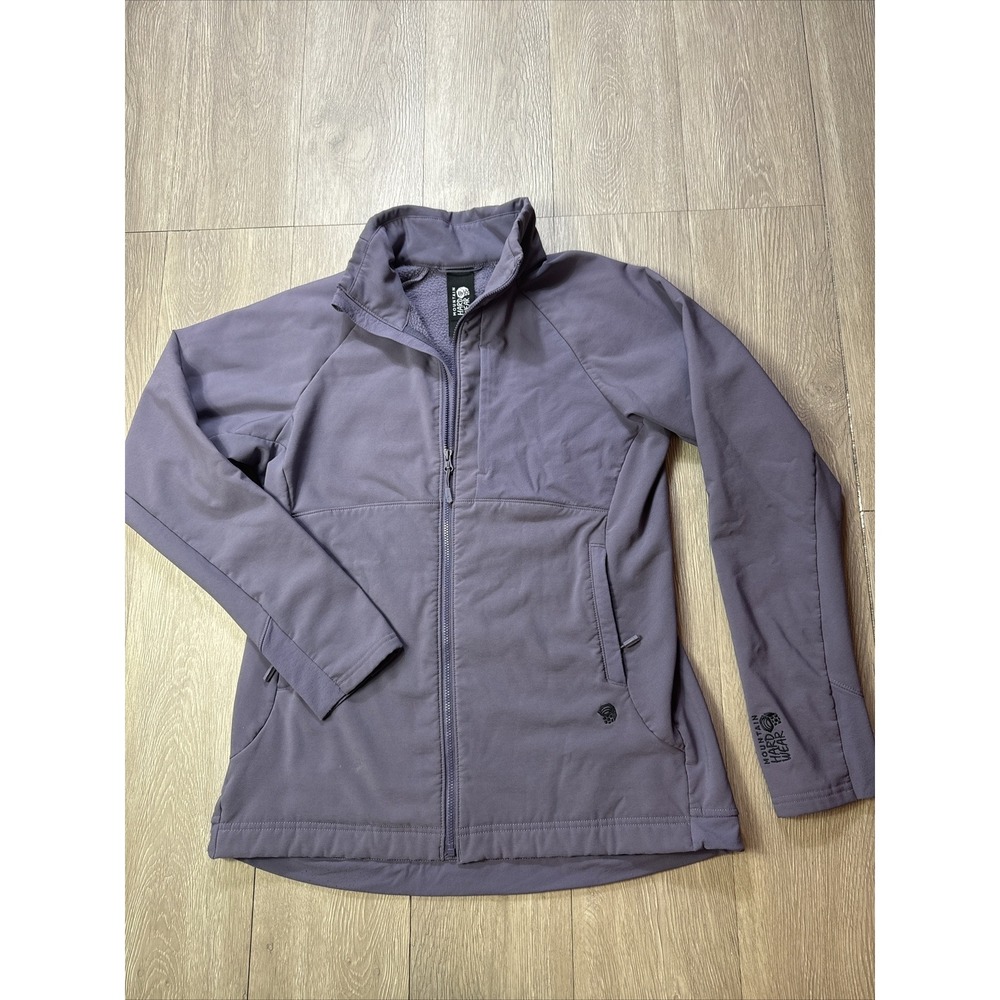 Mountain Hardwear Full Zip Light Softshell Jacket Women's S Small Unique Color